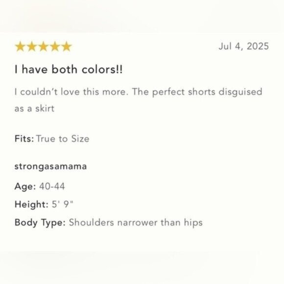 NWT Size L - Anthropologie Silky Skorts with built in shorts (NWT US$ 128) - Picture 4 of 16